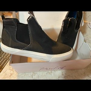 Women’s blowfish black high top sneaker